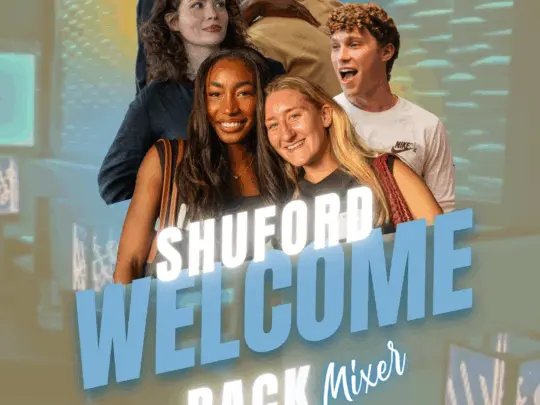 Fall Welcome Back Mixer Flyer